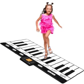 Tapete de piano Play22 Floor para crianças de 71 a 24 teclas com disco