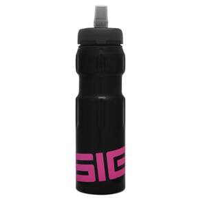 Garrafa Siggs Swiss WMB Sports Touch 750 ml Preta e Rosa