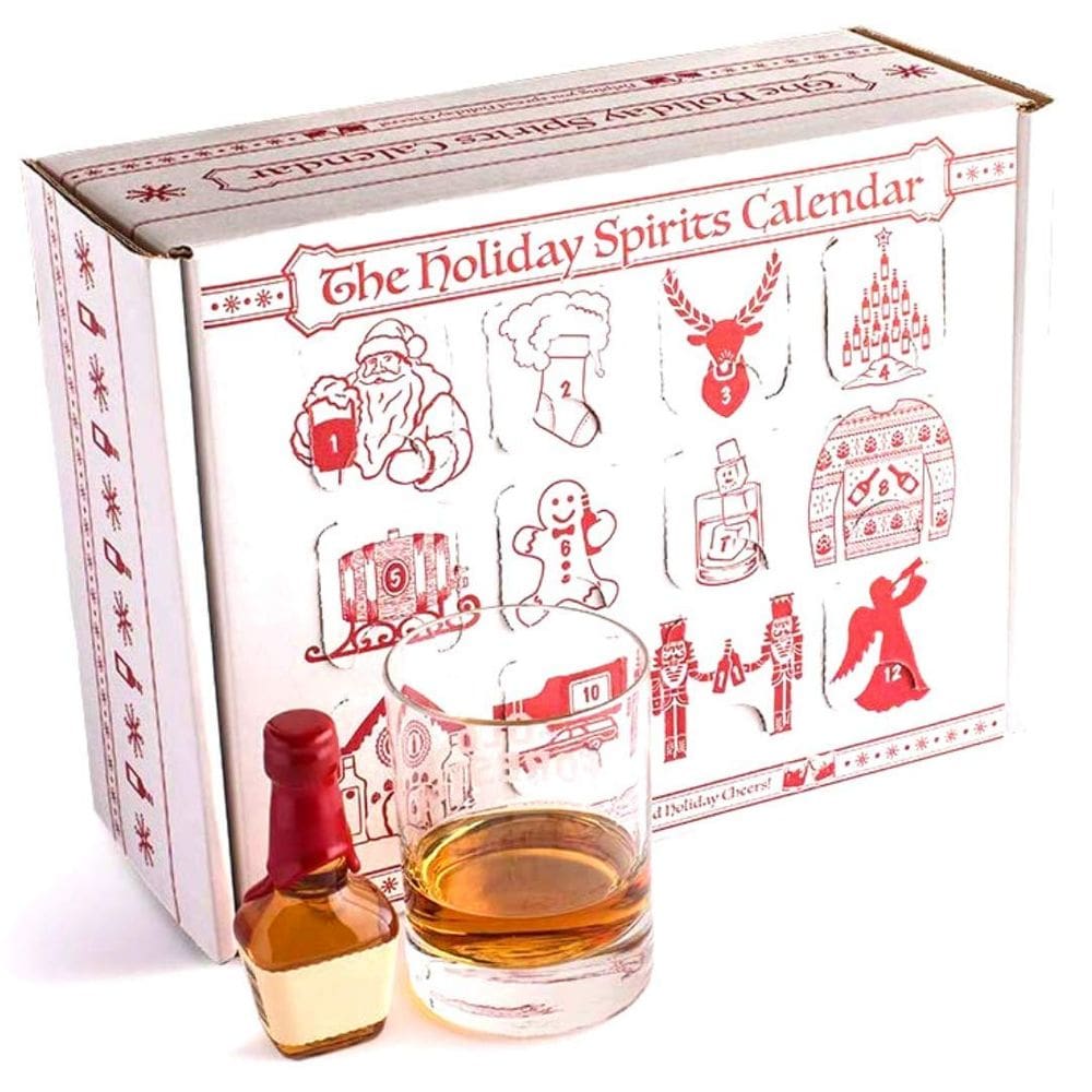 Calendário do Advento Calendários de bebidas espirituosas de 12 dias Álcool 50%