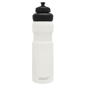 Garrafa Siggs Swiss WMB Sports Touch 750 ml Branca
