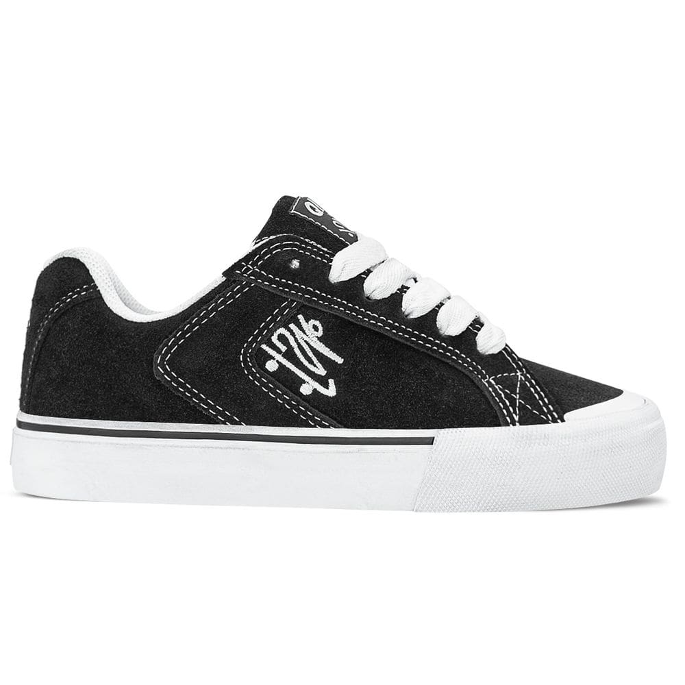 Tênis Qix Unissex Camurça Chorão Park | Preto Branco