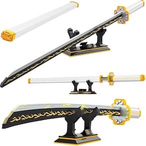 Modelo de bloco de construção Kravkind Agatsuma Zenitsu Sword 1m