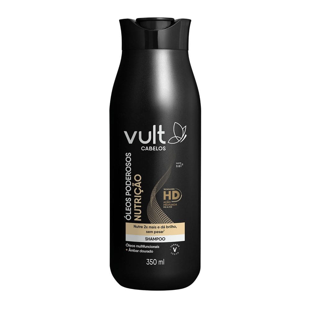 Vult Cabelos Óleos Poderosos Nutrição - Shampoo 350ml