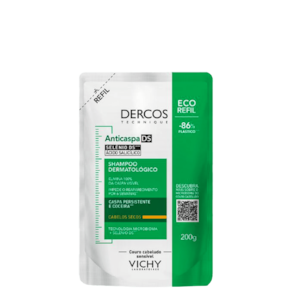 Vichy Dercos DS Cabelos Secos Refil - Shampoo Anticaspa Intensivo 200g