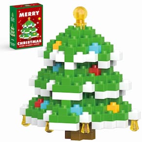 Conjunto de blocos de construção: calendário do advento da árvore de Natal HGCYCF