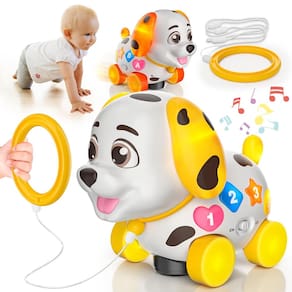 Brinquedo musical para cachorros Hurdaos bilíngue de 6 a 36 meses com luzes e