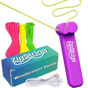 Brinquedo Rope Launcher ZipString para crianças e adultos