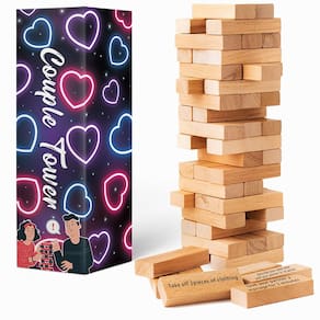 Presente divertido de Dia dos Namorados Stacking Blocks allonu para casais