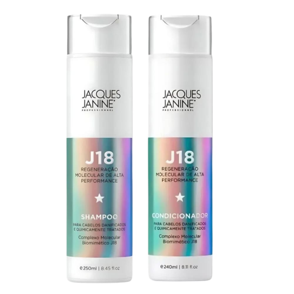 Kit Jacques Janine J18 Regeneração Molecular Sh 250ml+Cond 240ml