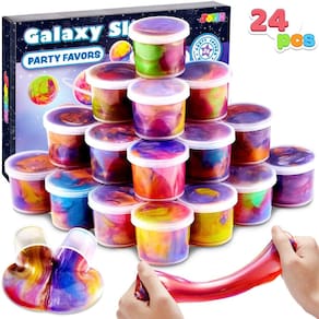 Pacote Galaxy Slime Party Favors JOYIN com 24 — não pegajoso e seguro