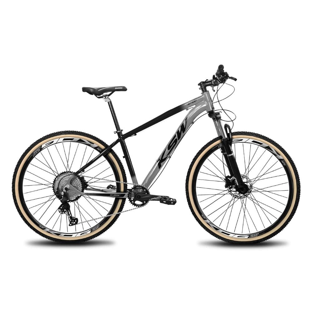 Bike Aro 29 MTB KSW 12v Ponta Quadrada Hidráulicos Trava