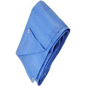 Lona de polietileno azul 7 m x 6 m, NOVE54
