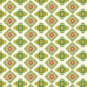 Papel Parede Azulejo Flor Vermelha E Verde Cozinha Banheiro