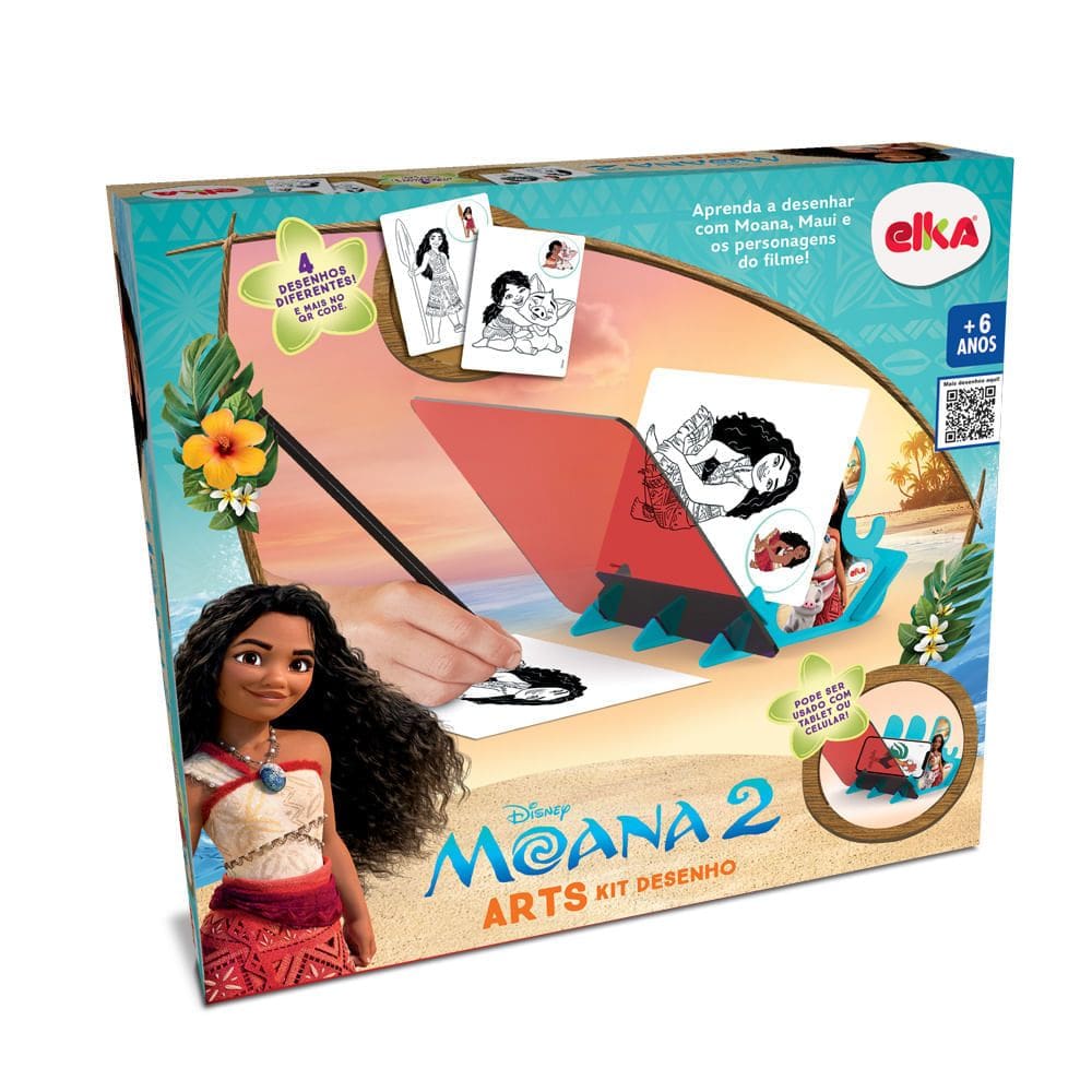 Kit Desenho - Disney - Arts Moana 2 ELKA
