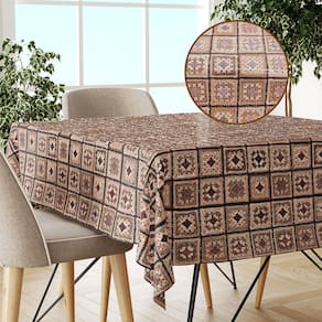 Toalha Mesa Plástica Térmica Tricot 1,40x4,00