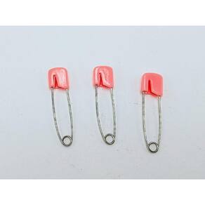 Alfinete para Fralda Rosa com 10 Peças RX-174 - Sun Special