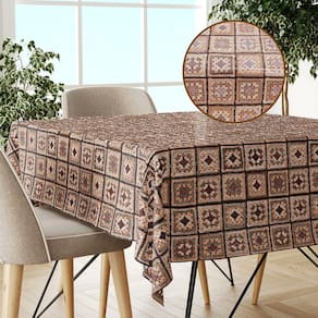 2 Toalhas Mesa Plástica Térmica Tricot 2 Lugar 70x70