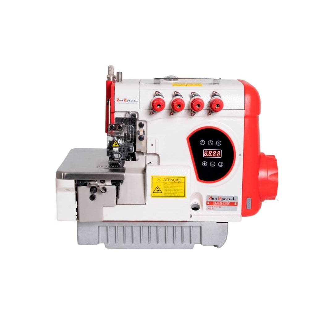 Máquina Costura Industrial Interlock LargaSS95D-H-PR-SU 220V - Sun Special