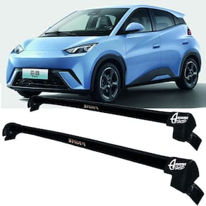 Rack Teto Aluminio Prime BYD Dolphin Mini PRETO PR228