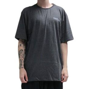Camiseta Hurley Puff SM25 Masculina Mescla Preto