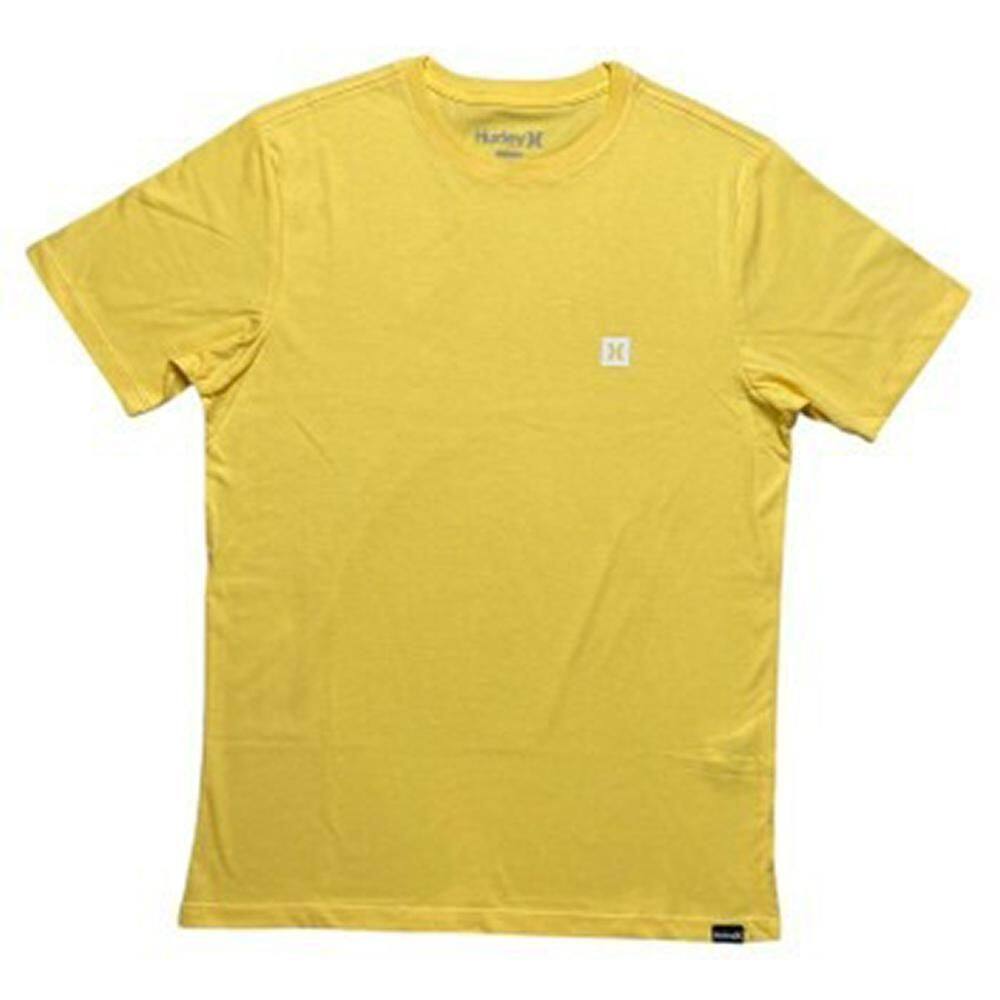 Camiseta Hurley Mini Icon SM25 Masculina Amarelo