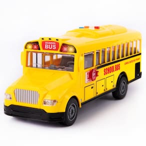 Toy School Bus ArtCreativity Yellow com luzes e som 1/16 S