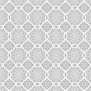 Papel Parede Flores Arabesco Linhas Preta Adesivo Lavavel