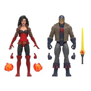 Bonecos de ação Avengers 60th Black Knight Sersi 15cm
