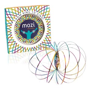 Pulseira Mozi Geometric Magic Flow, fácil de usar, iridescente