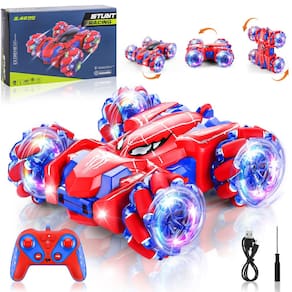 Carro RC Punieayi Spider 2,4 GHz 4WD recarregável para crianças de 4 a 13 anos
