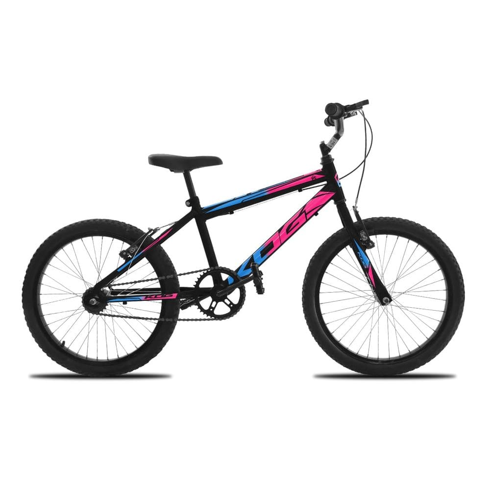 Bicicleta KOG Infantil Aro 20 Feminina V-Brake Cestinha