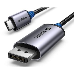 Cabo USB C para DisplayPort 1.4 UGREEN 8K @60Hz 4K @240Hz 1m