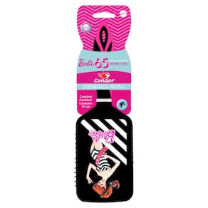 Escova para Cabelo Raquete Barbie 65 Condor Edição Limitada