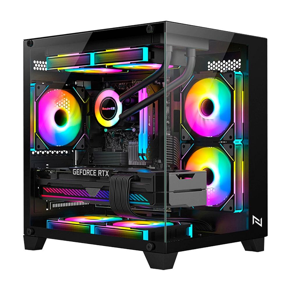 Pc Gamer Ryzen 5 5600GT, 16GB 3200Mhz, (Radeon Vega 7 Integrado), A520M, SSD 480GB M.2, 500W 80 Plus, 3 fans RGB, Neologic - NLI89006