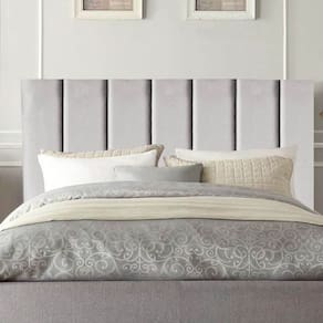 Cabeceira Estofada Cama Solteiro 100 cm Luna Linho E Frame