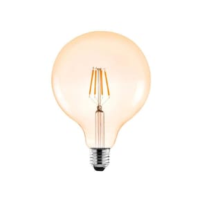 Lâmpada Led Nordecor Filamento Baloon G125 4w E27 Bivolt 2400k Branco Quente 1051