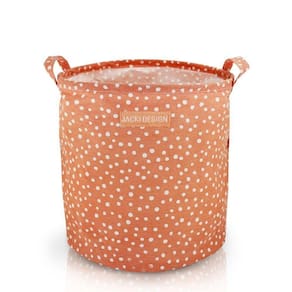 Cesto Para Roupa Suja/ Brinquedos Tecido (m) - Linha Loft Salmão