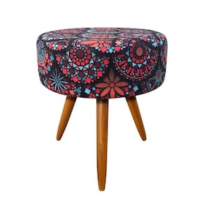 Puff Decorativo Banqueta Dóris Redondo Mandala