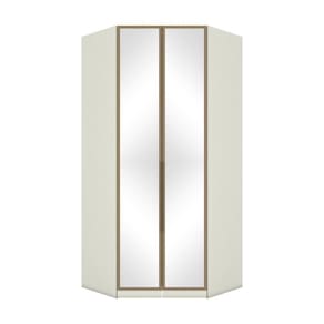Canto Closet Modulado 2 Portas 3 Gavetas Com Espelho