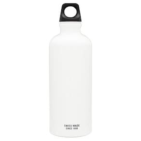 Garrafa Siggs Swiss Traveller Alumínio 600 Ml Branca