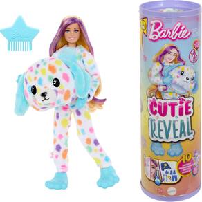 Boneca Barbie Cutie Reveal Color Dream com acessórios