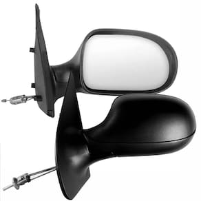 Par Retrovisor Palio 2011 a 2019 4 Portas Preto C/Controle