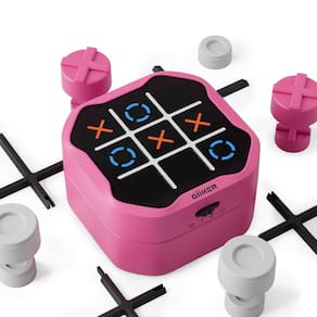 Consola de jogos de quebra-cabeça portátil GIiker Tic Tac Toe Bolt 3 em 1