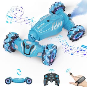 RC Stunt Car Dysaim Gesture Sensing 4WD com luzes Music Spray