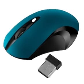 Mouse Óptico Movitec Sem Fio Omw-04 1000-1600 Dpi Azul