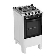 Fogão Esmaltec Pérola 4 Bocas Branco