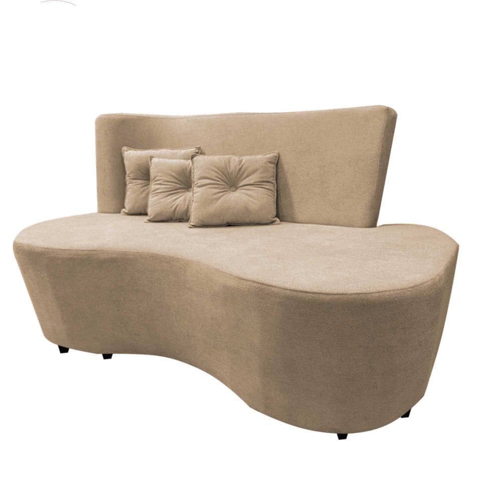 Sofa Curvo Feijão Organico Aliance Capuccino1 47