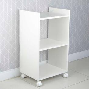 Estante Multiuso Nicho Organizador Móvel Com Rodízio 40cm