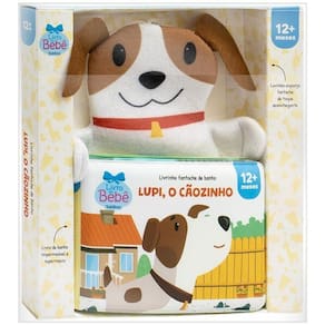 Livrinho Fantoche de Banho: Lupi, o Cãozinho