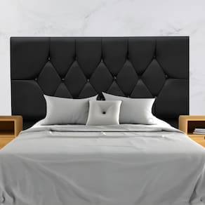 Cabeceira Cama Box Estofada Solteirão 100 cm Suede Madri